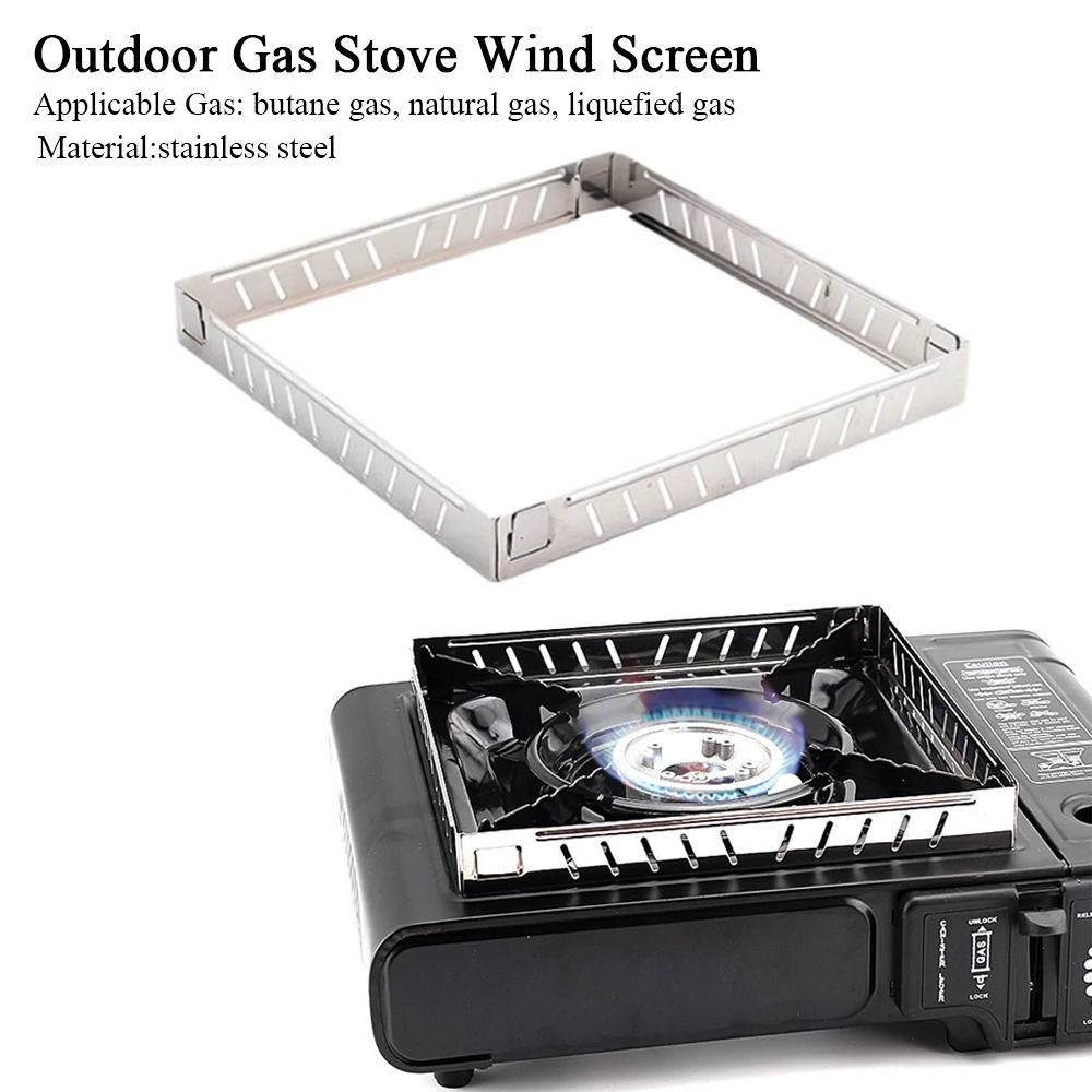 Camping Cooking Heater - Estufa de Gas para exteriores, pantalla