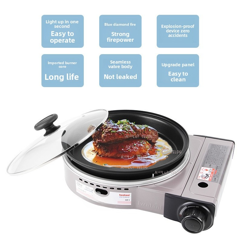 Camping Cooking Gas - Estufa de Gas Portátil a Prueba