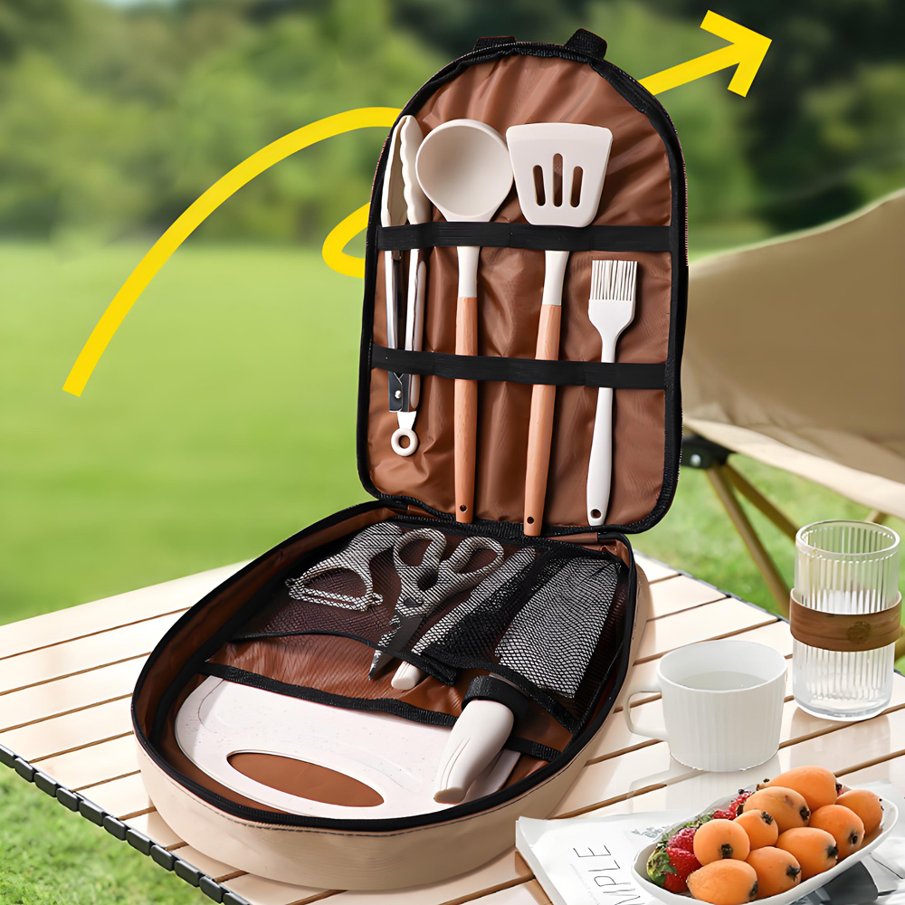 Camping Cooking Trangia - Juego de 10 utensilios de cocina