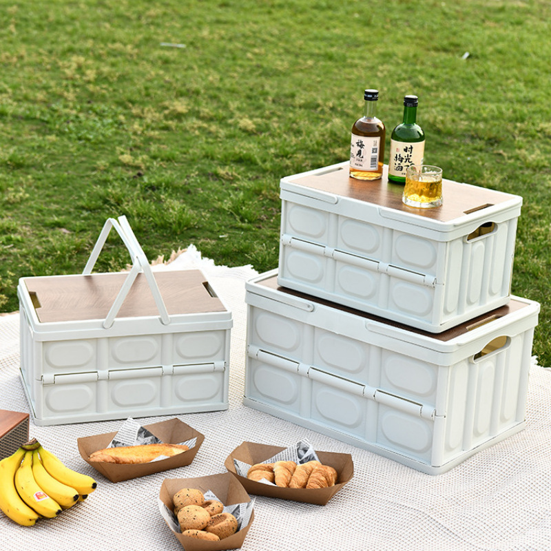 Camp Cutting Board - Caja de Almacenamiento con Tapa de