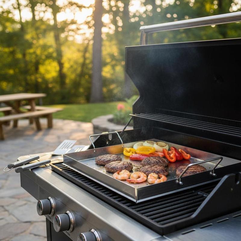 Camping Cooking Gas - Plancha universal de superficie plana de