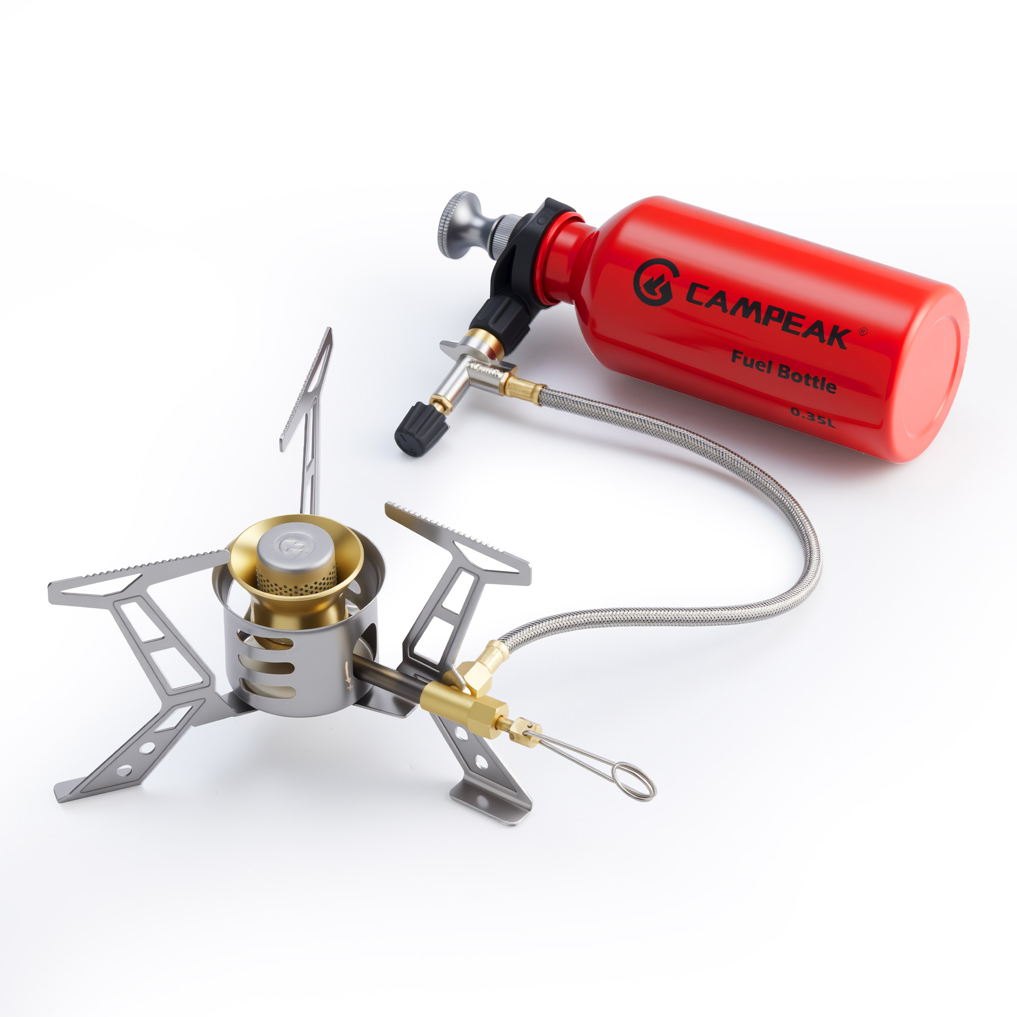 Camping Cooking Heater - Estufa de Combustible Multifuel, Quemador de
