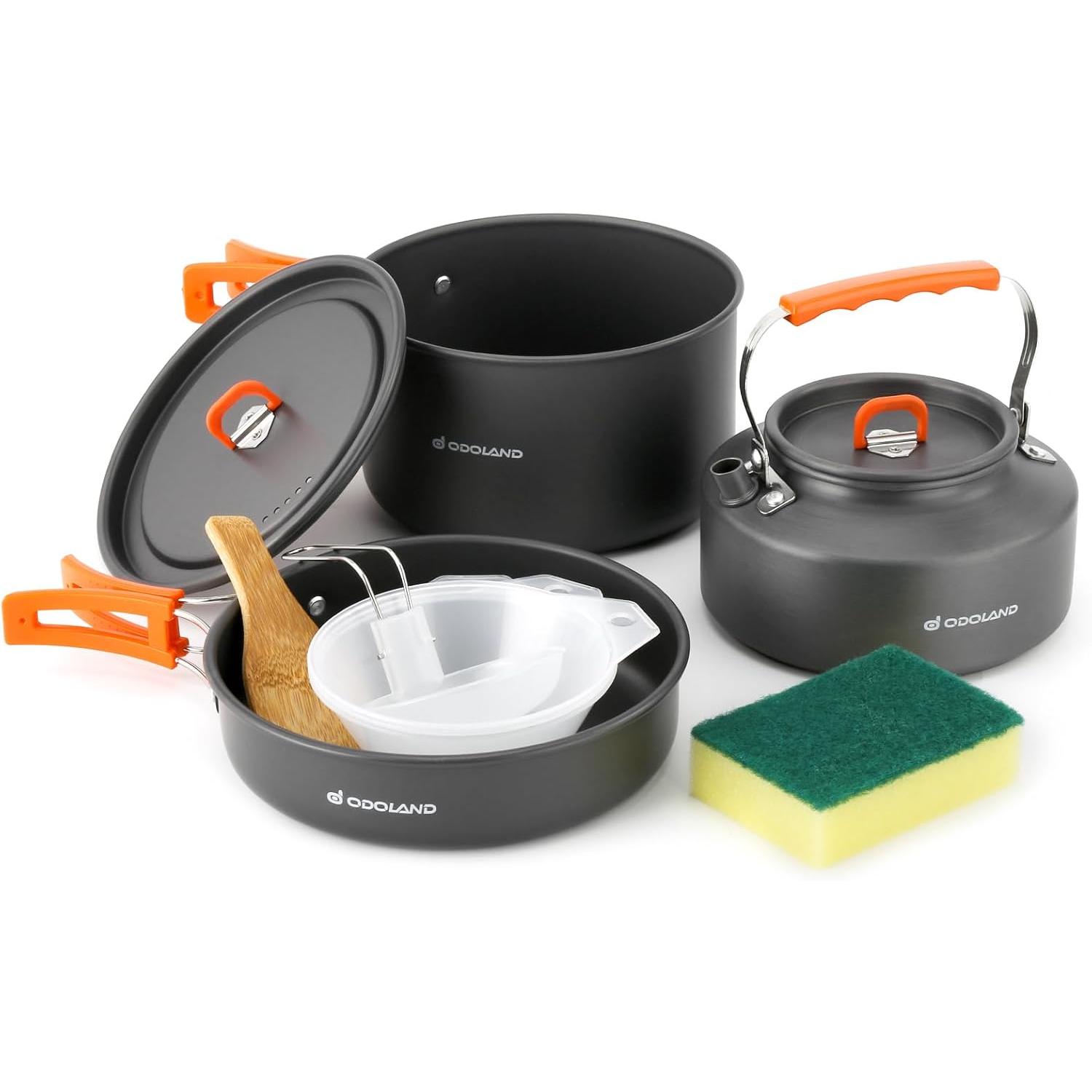 Camping Cooking Trangia - Odoland Juego de 10 Utensilios de