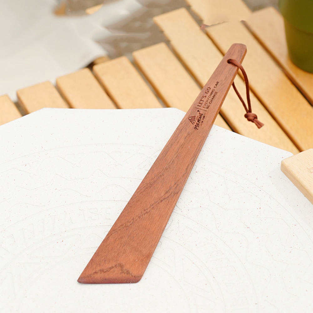 Camping Cooking Roll - Espátula de Madera para Acampar al