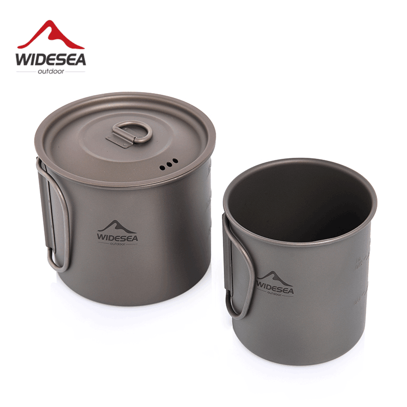 Taza de titanio Widesea para c - Camping Cooking Trangia reseña y precio