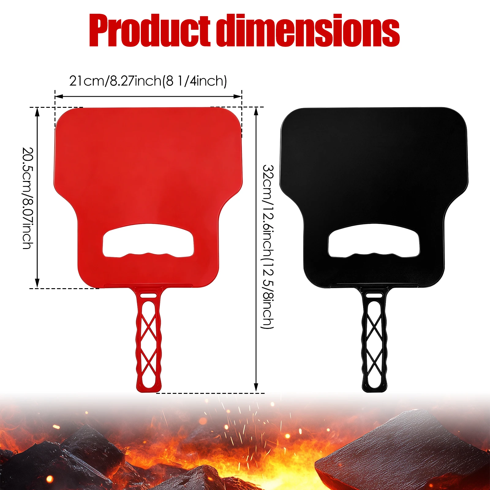 Ventilador Manual de Plástico, - Camping Cooking Bbq reseña y precio