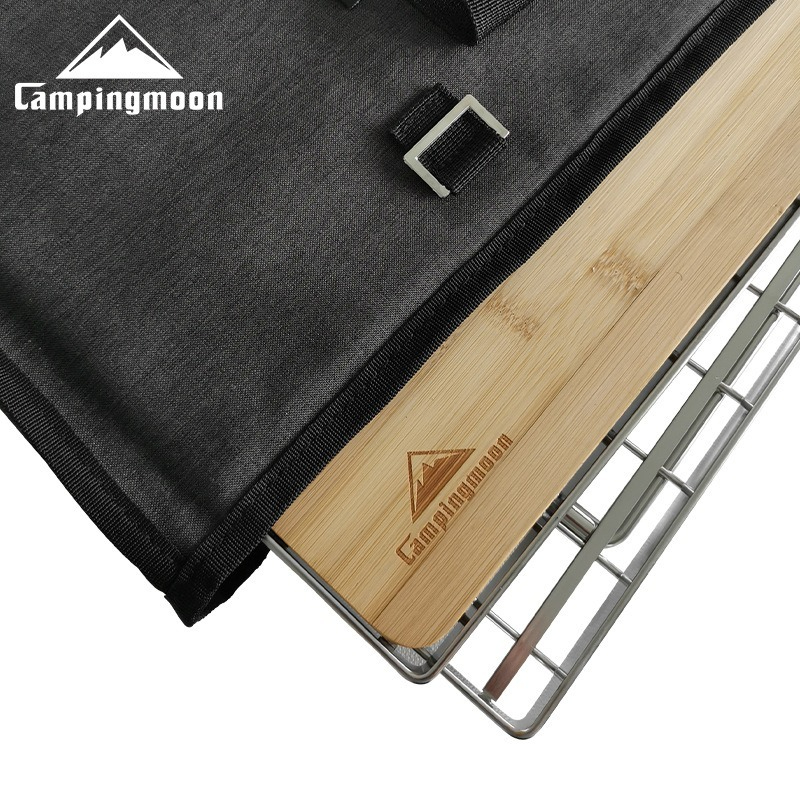 CAMPINGMOON Bolsa de mesa de p - Camp Cutting Board reseña y precio