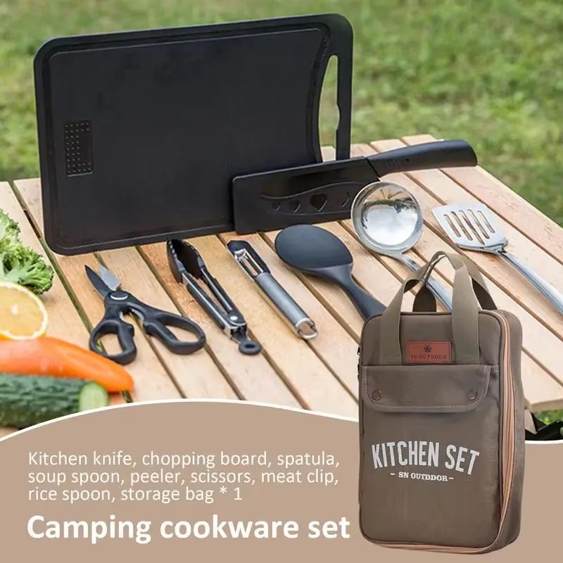 Juego de Utensilios de Cocina  - Camping Cooking Trangia reseña y precio