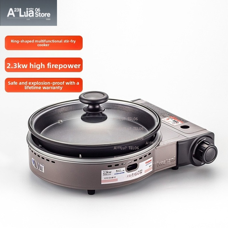 Estufa de Gas Portátil a Prueb - Camping Cooking Gas reseña y precio