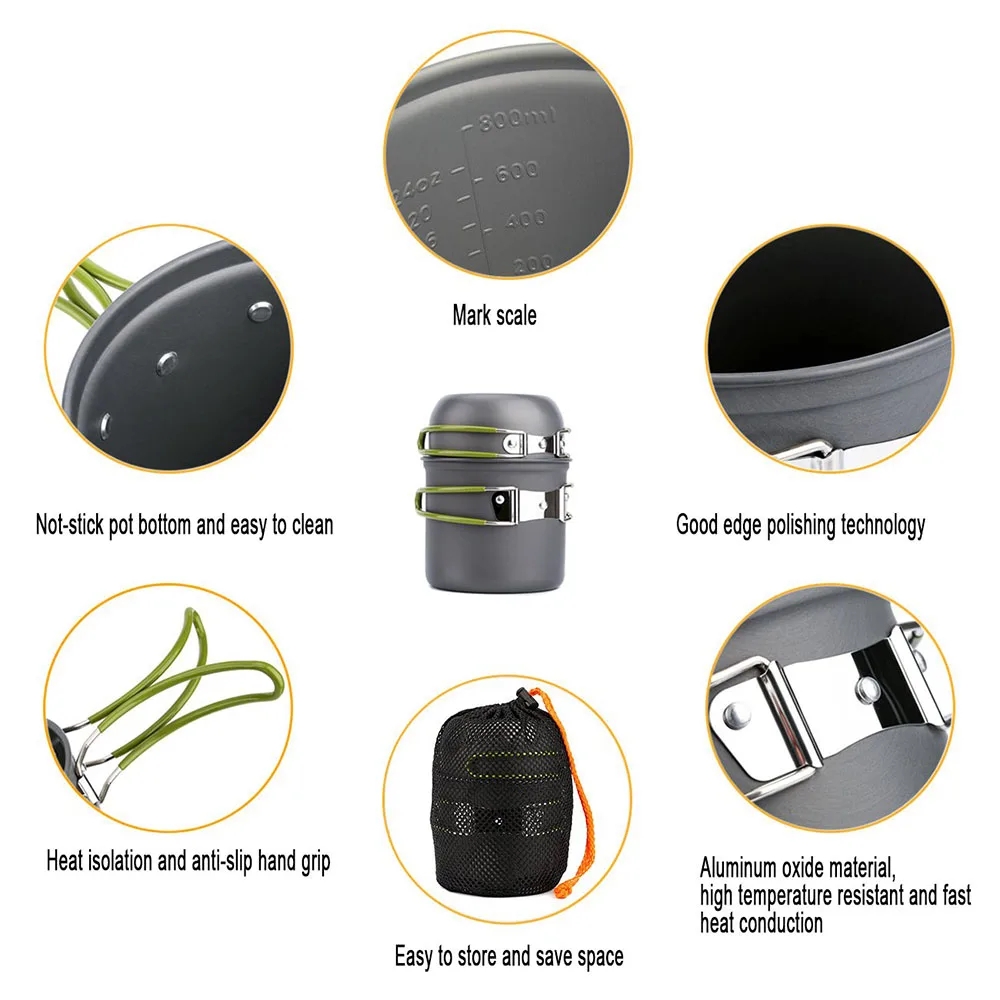 Utensilios de cocina para acam - Camping Cooking Roll reseña y precio
