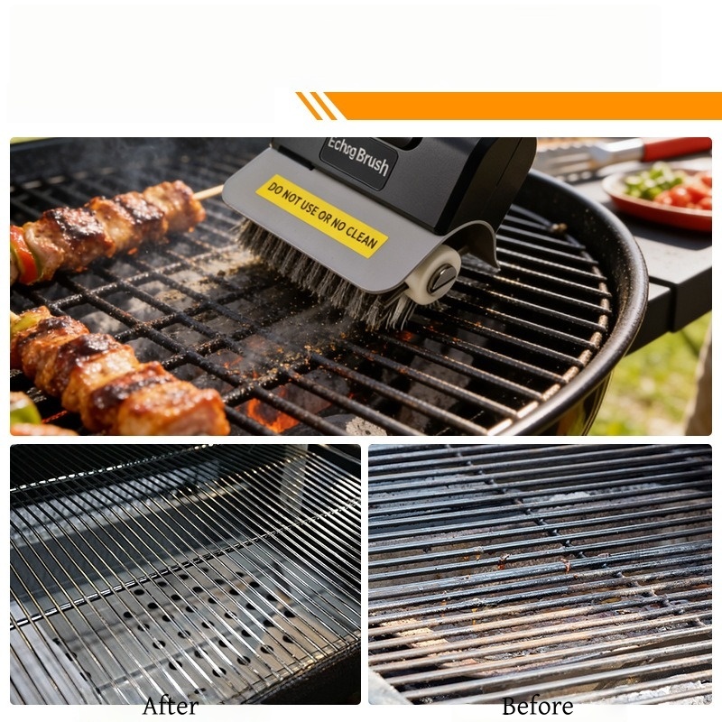 JUSTINLAU Cepillo eléctrico pa - Camping Cooking Bbq reseña y precio