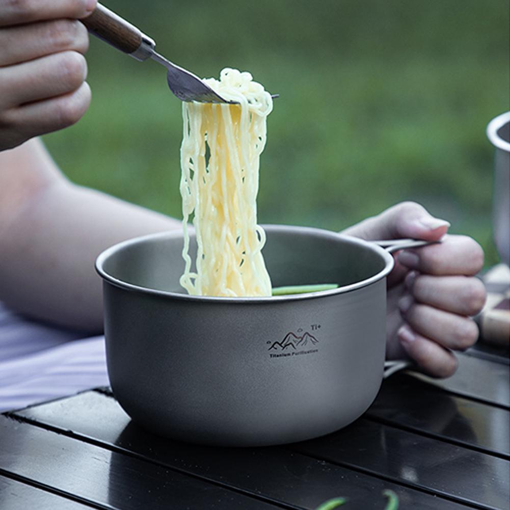 Olla de Camping Ultraligera de - Camping Cooking Pot Stainless Steel reseña y precio