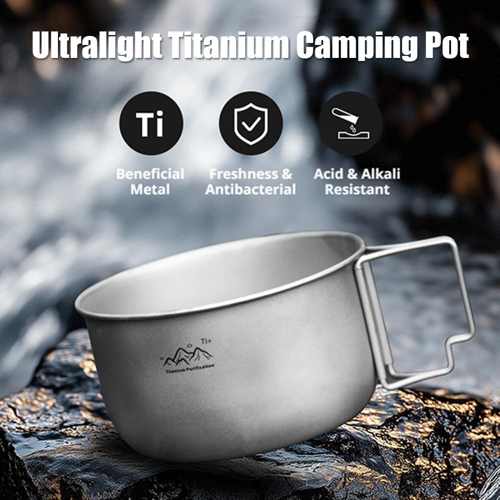 Olla de Camping Ultraligera de - Camping Cooking Pot Stainless Steel reseña y precio