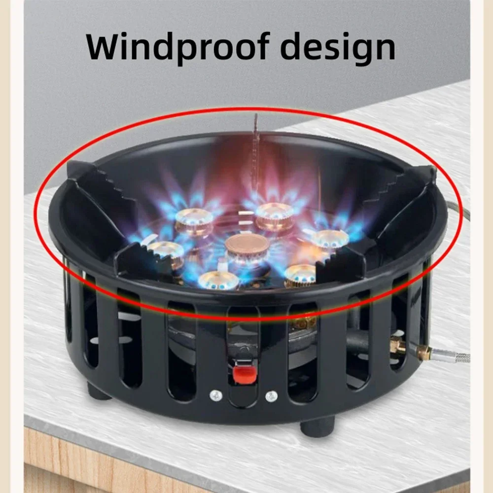 Estufa de Camping de 7 núcleos - Camping Cooking Heater reseña y precio