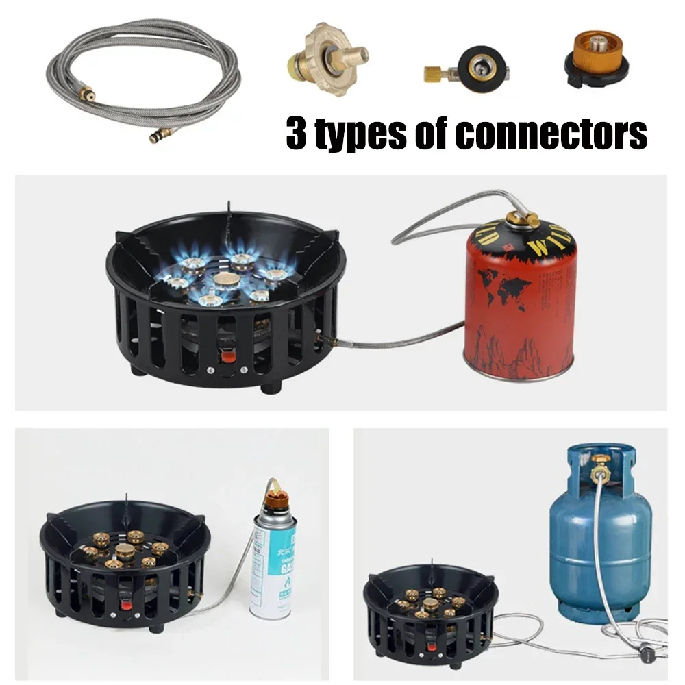 Estufa de Camping de 7 núcleos - Camping Cooking Heater reseña y precio