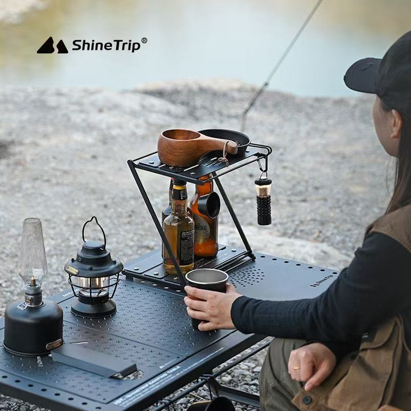 ShineTrip - Soporte Plegable T - Camp Cutting Board reseña y precio
