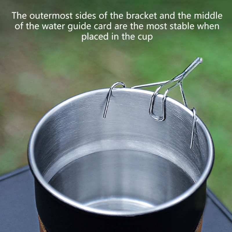 Accesorio de Control de caño d - Camping Cooking Pot Stainless Steel reseña y precio