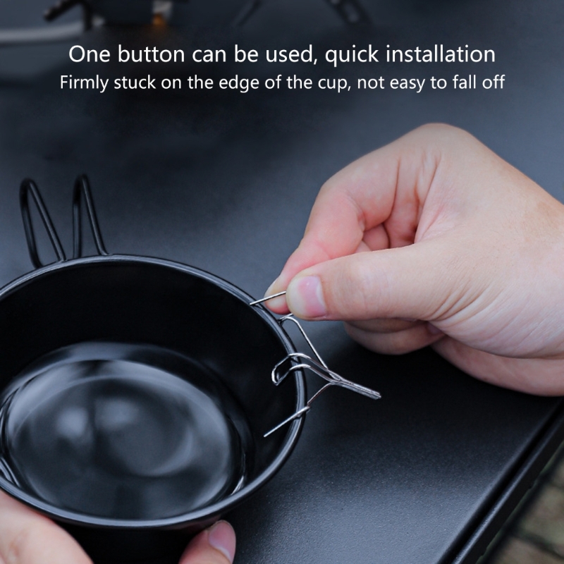 Accesorio de Control de caño d - Camping Cooking Pot Stainless Steel reseña y precio