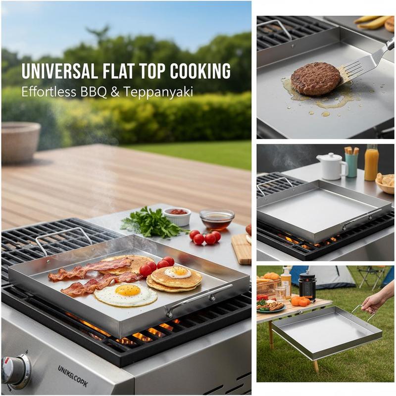 Plancha universal de superfici - Camping Cooking Gas reseña y precio