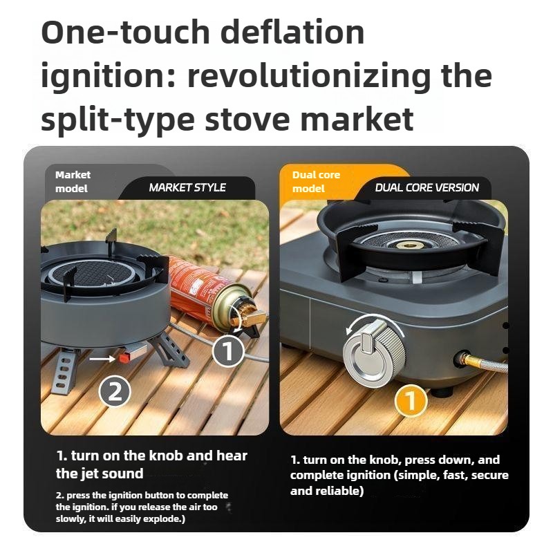 DOTWISE-estufa infrarroja de a - Camping Cooking Heater reseña y precio
