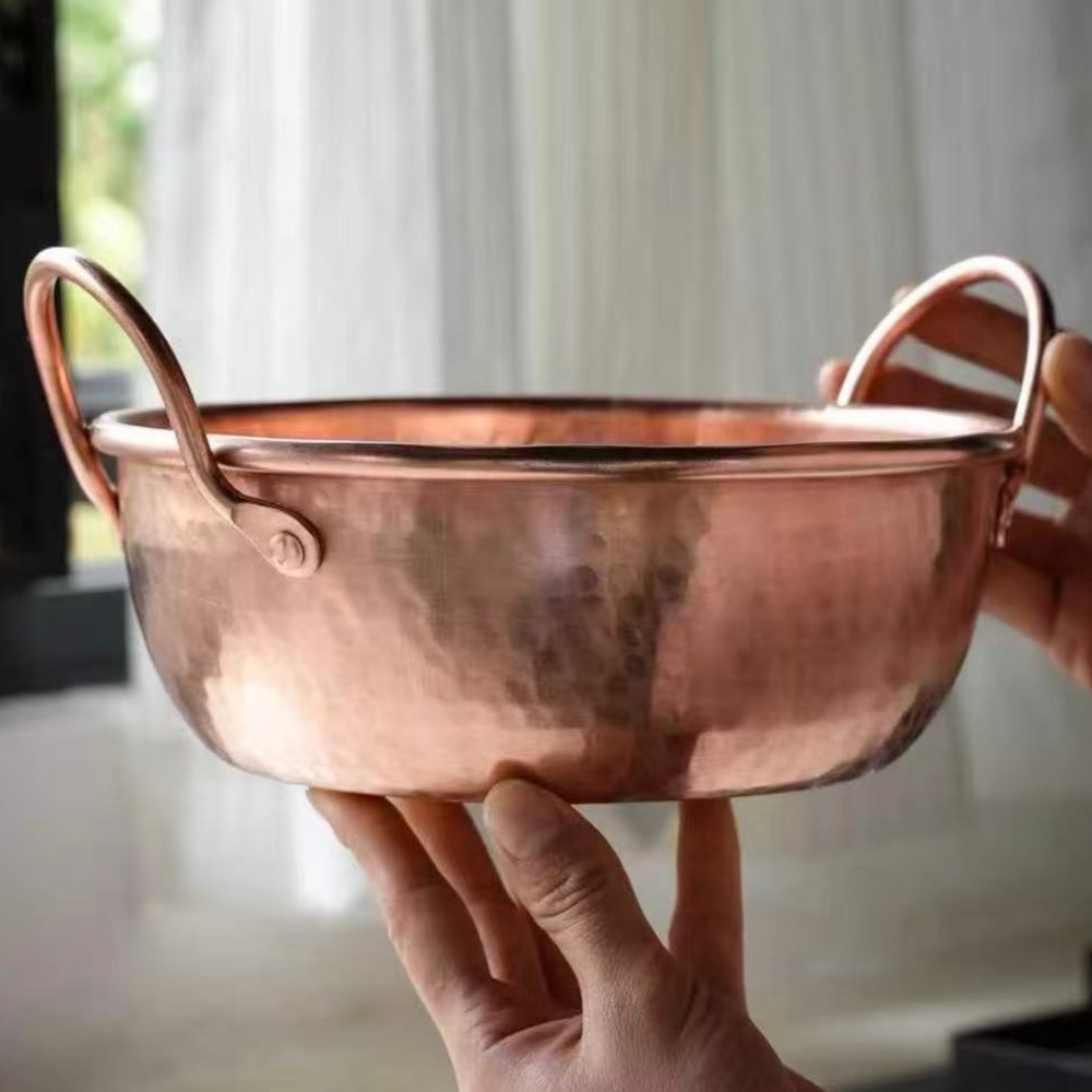 Olla de cobre vintage, olla de - Vintage Camping Cooking Set reseña y precio