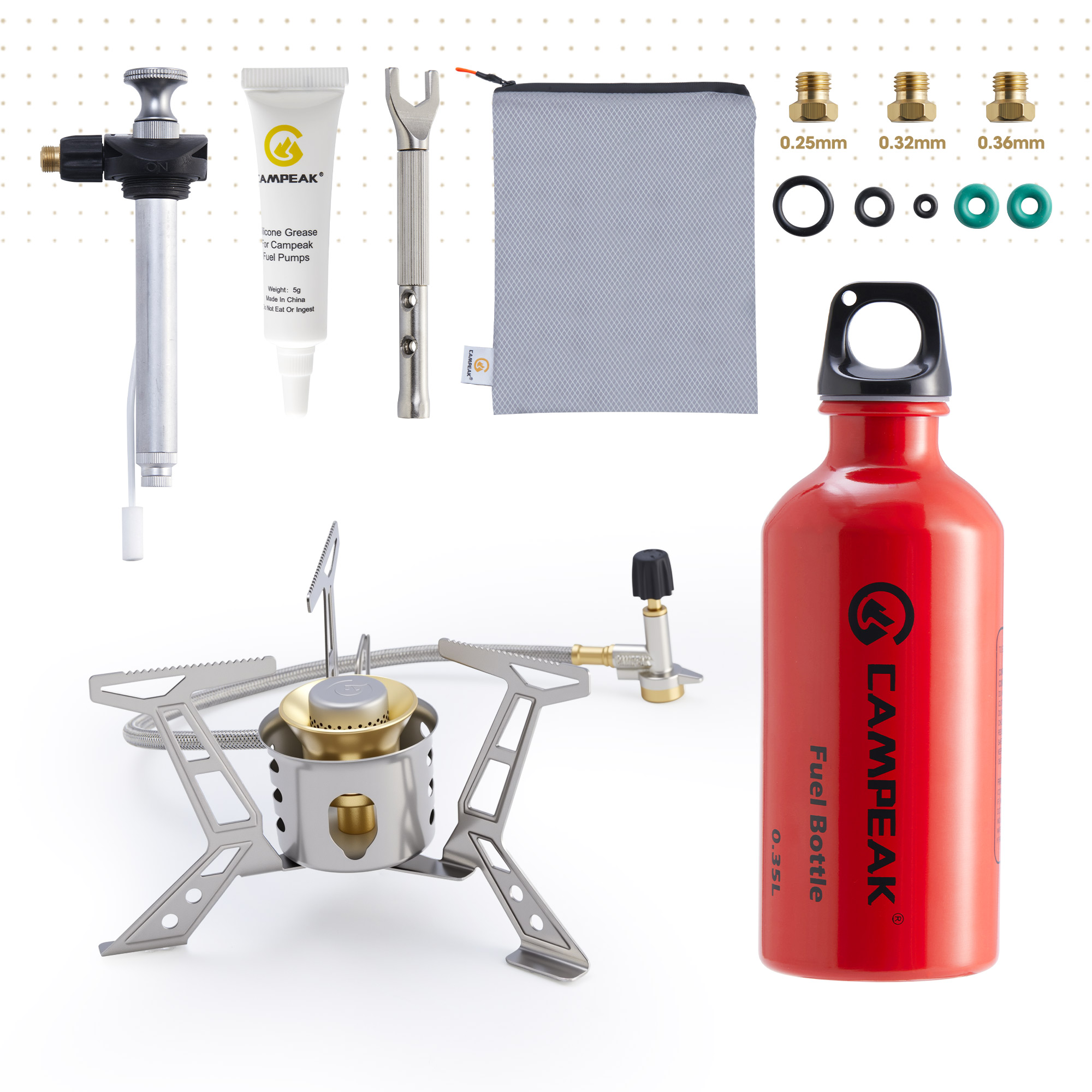 Estufa de Combustible Multifue - Camping Cooking Heater reseña y precio