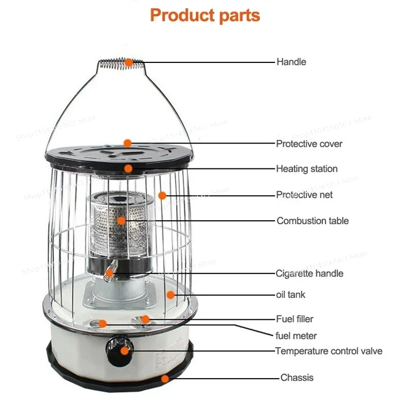 Calentador Portátil para Pesca - Camping Cooking Heater reseña y precio
