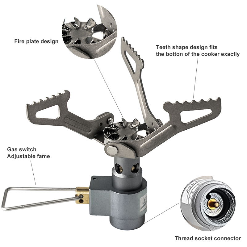 BRS-estufa de Gas para exterio - Camping Cooking Heater reseña y precio