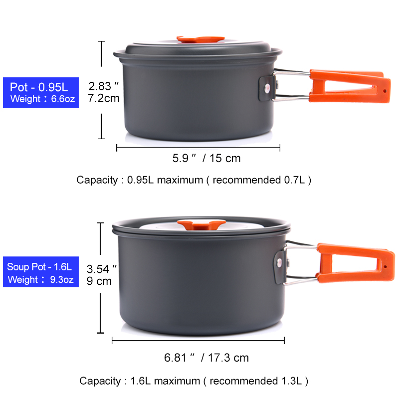 Widesea-Juego de utensilios de - Camping Cooking Trangia reseña y precio