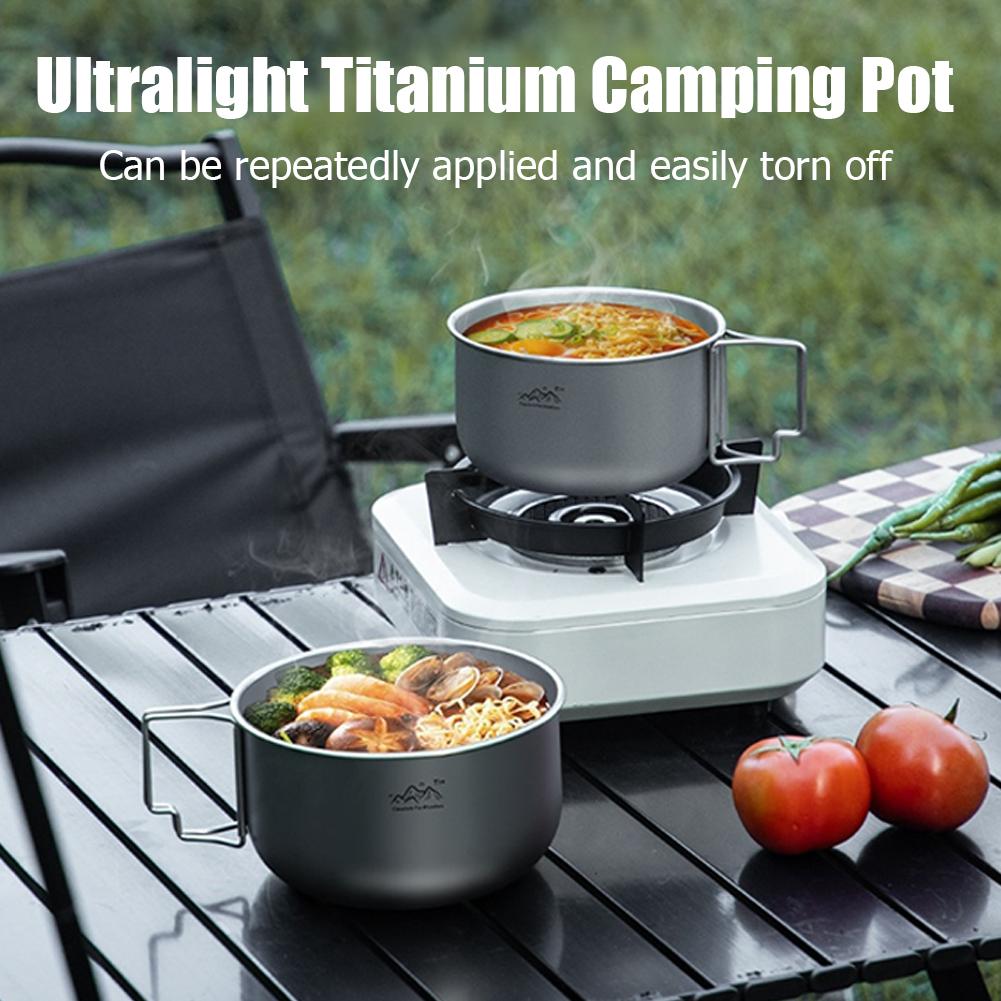 Utensilios de Cocina Ultralige - Camping Cooking Pot Stainless Steel reseña y precio