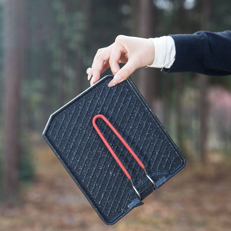 Sartén para barbacoa para acam - Camping Cooking Heater reseña y precio
