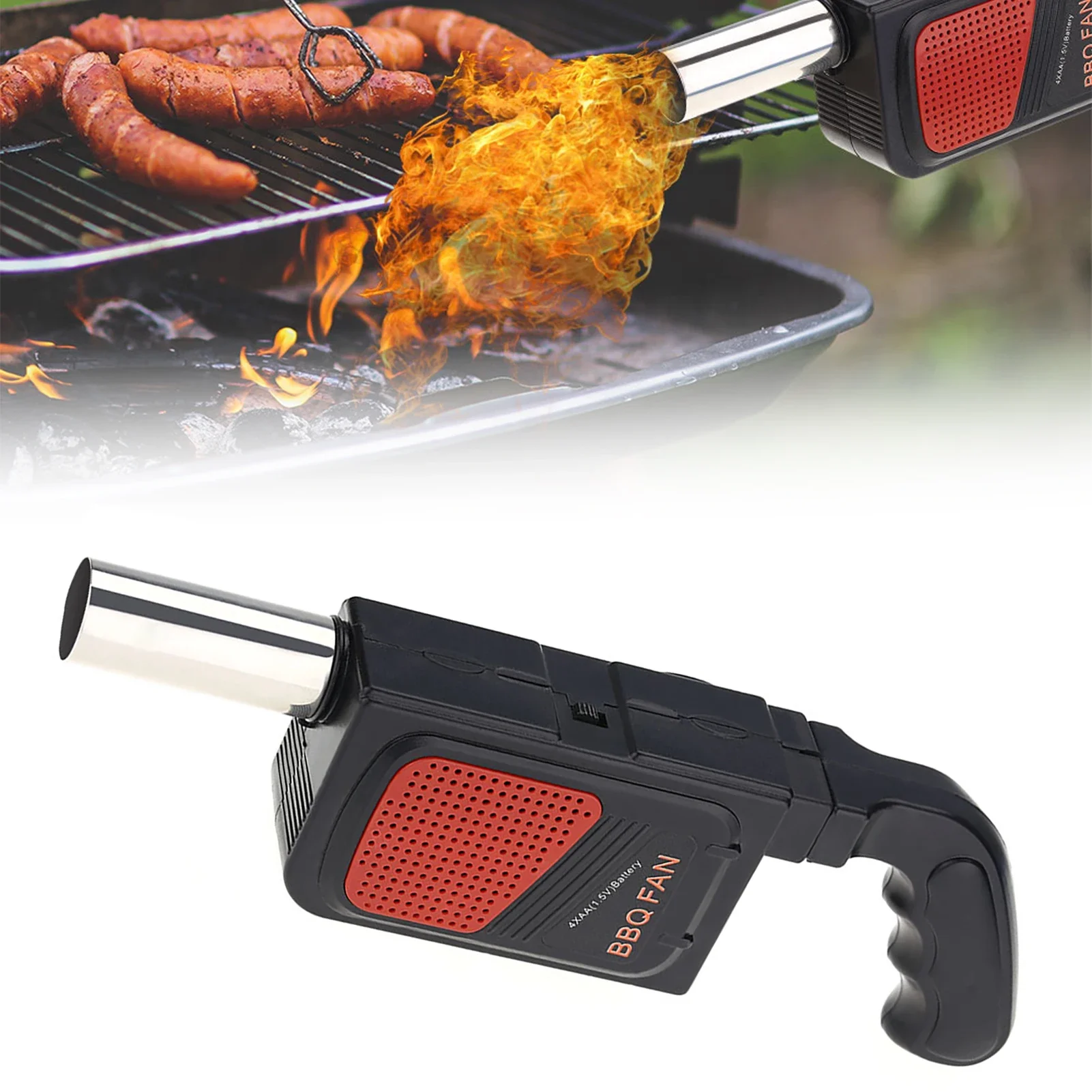 Ventilador Eléctrico Portátil  - Camping Cooking Bbq reseña y precio