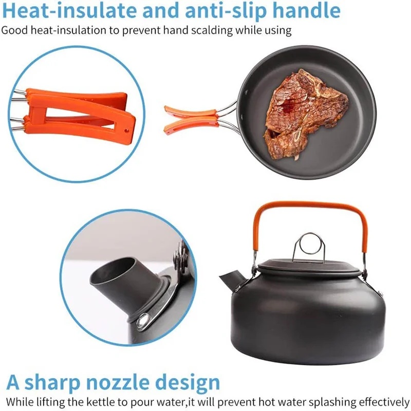 Juego de cocina para acampar,  - Camping Cooking Roll reseña y precio